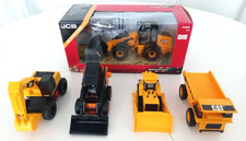 Set Britains 132 JCB TM420 Telescopic Wheel Loader & 4 x Construction Vehicle