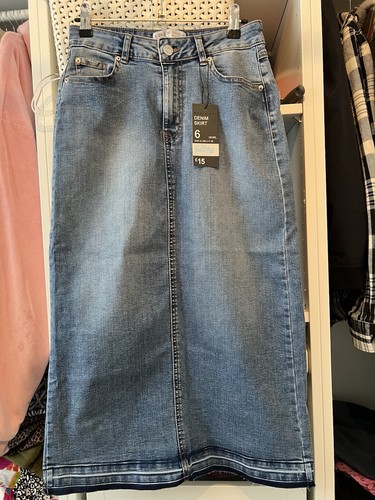 Denim skirt - denim,