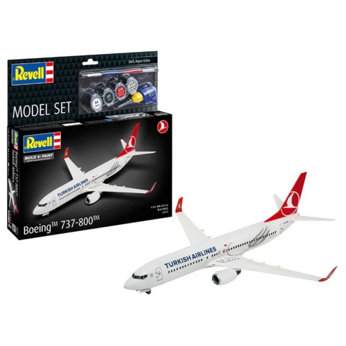 Revell boeing 737 800 turkish - revell,