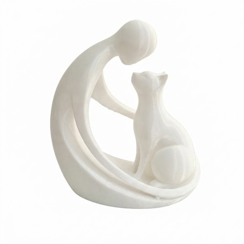 Printing human and cat - human,