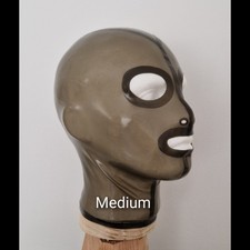 Medium Rubber Hood Mask Latex