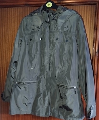 Maine ladies hooded grey - maine,