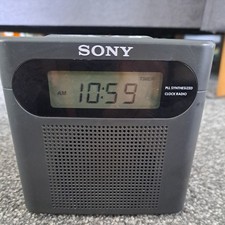 Sony Digicube ICF-C103L Alarm Clock Radio FM MW LW Fully Working VGC