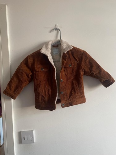 Boys brown corduroy teddy - corduroy,