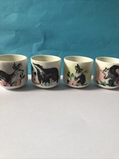 Four Cath Kidston Eggcups -