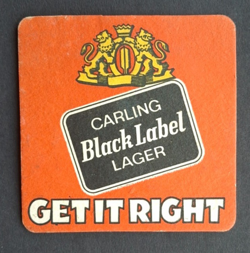 Vintage carling black label - vintage,