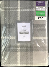 Dunelm Oswald Grey Check