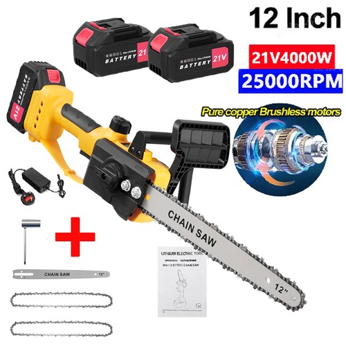 4000w electric cordless - 12'',