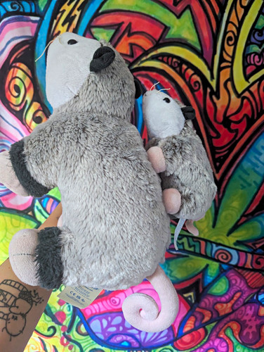 Build bear grey - bear, possum