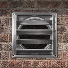 100-150mm Stainless Steel Wall Air Vent Cover Extractor Fan Vent Exhaust Grille