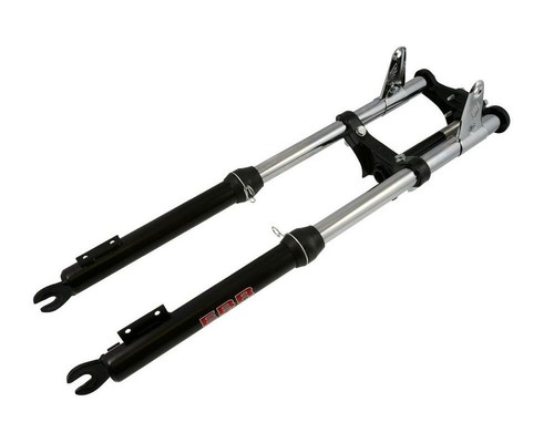 Triple clamp standard black - clamp, in