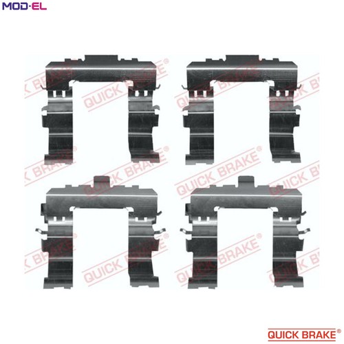 Accessory kit disc brake - disc, pad