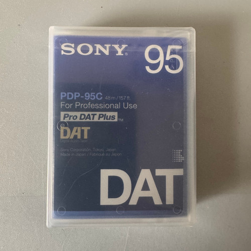 Sony dat tape pdp 95c - 95, pdp-95c