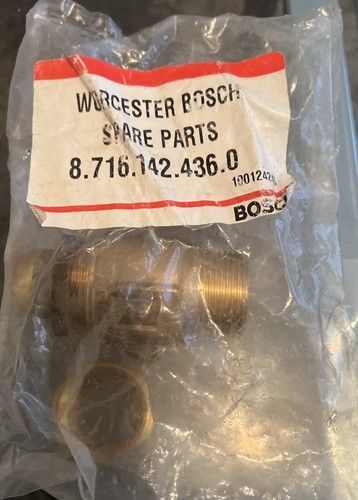 Isolating valve 22mm flow - flow, &