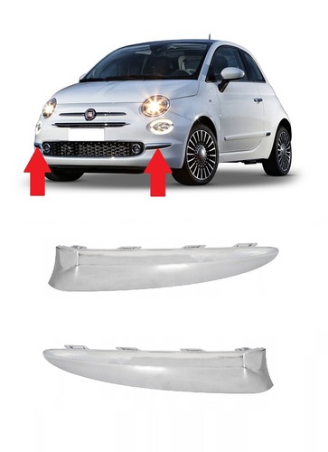 New front bumper - front, chrome