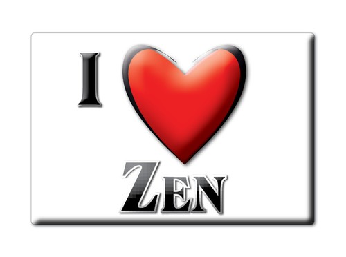 Zen fridge magnet - zen,