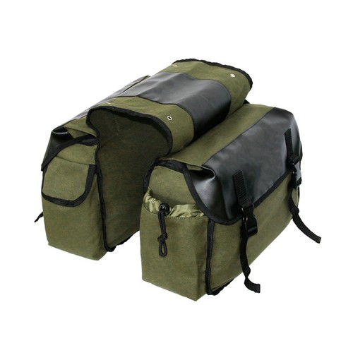 Motorcycle rear seat storage - rear,