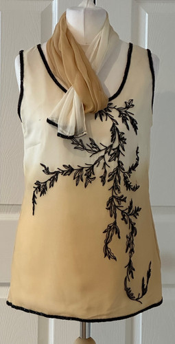 Frank usher sleeveless silk - usher,