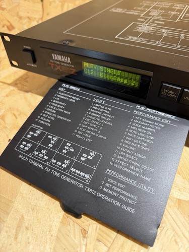 Vintage 1980s yamaha tx81z - vintage, fm