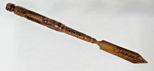 Antique carved wood stanhope - carved,