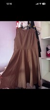 50s Vintage Dress Polka Dot