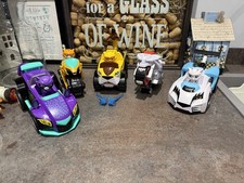 Paw Patrol Cat Pack Full Set - Leo, Rory, Shade, Wild & Wildcat! Very Rare Set!