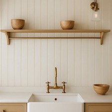 Diy butt bead wall - bead, panelling