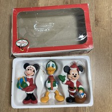 vintage boxed 3 disney kurt s adler christmas tree ornaments handcrafted mickey