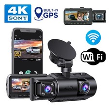 TOGUARD Dual 4K WiFi Dash Cam