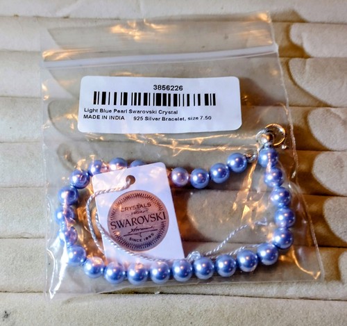 Swarovski blue crystal - swarovski, faux
