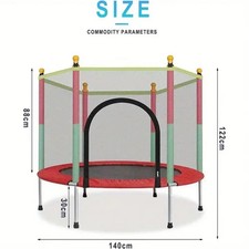5 FT Trampoline With Safety