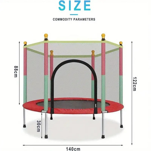 Trampoline with safety - trampoline,