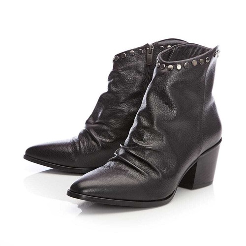 Moda pelle cammela ankle - pelle,