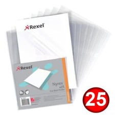Rexel Nyrex Folder A4 Cut Back