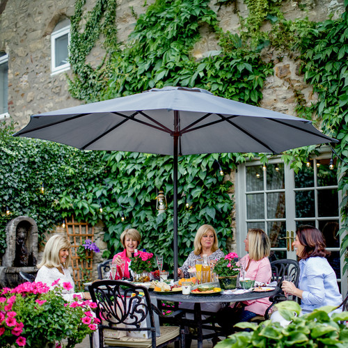 Garden parasol umbrella - 2.7m,