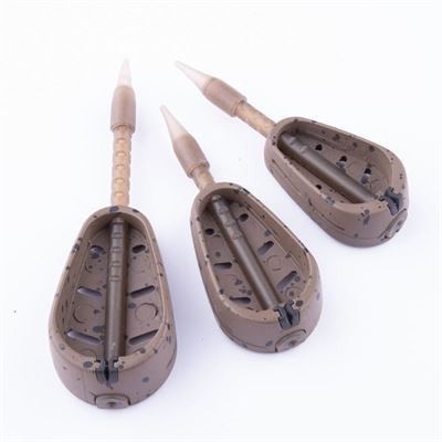 Map embed feeder for fishing - map,