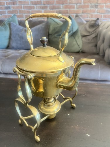 English teapot with warmer - with,