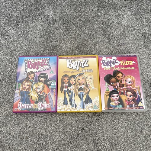 Bratz dvd bundle lot - bratz, 3