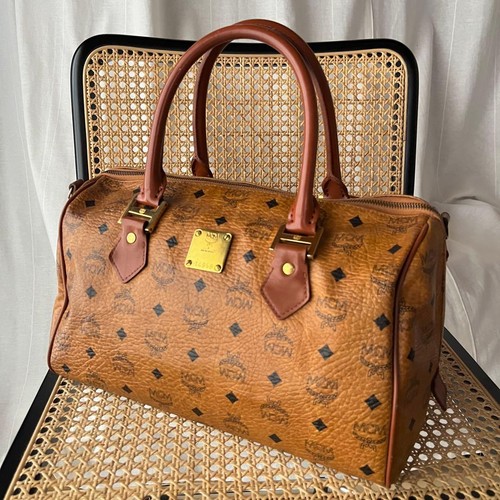 Mcm visetos boston bag - mcm/visetos,