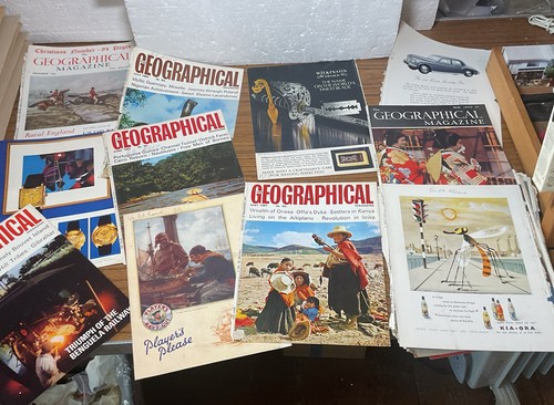 Vintage loose pages - vintage, (h)
