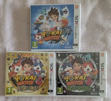 3 x YO KAI WATCH NINTENDO 3DS