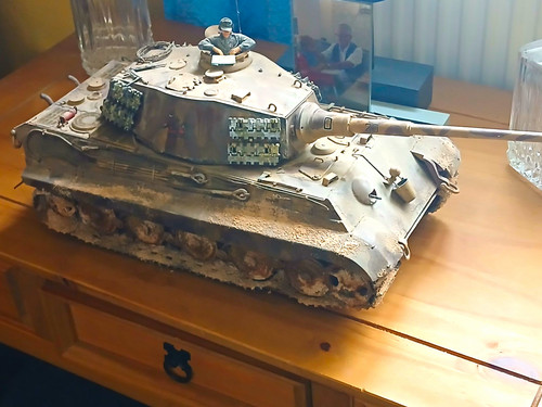 German ww2 tiger2 tank 16th - ww2, 1/16th