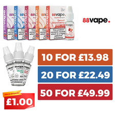 88 Vape Eliquid | 10ml Vape