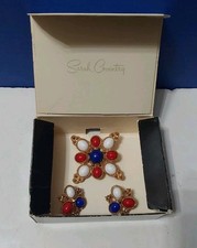 Vintage  Sarah Coventry Red