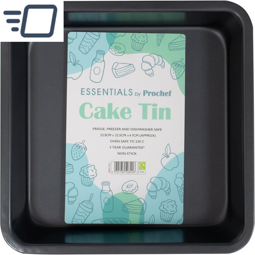 Essentials non stick square - essentials,