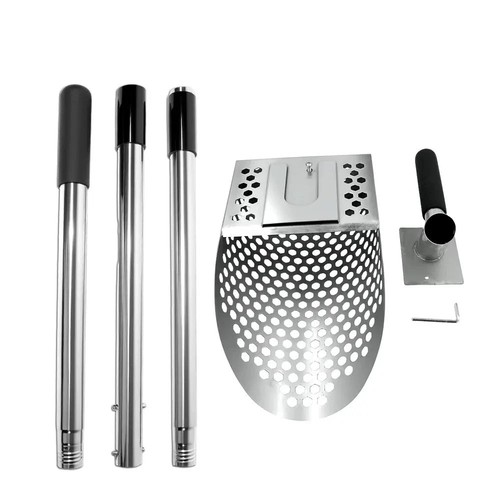Metal detector sand scoop - metal,