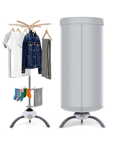 Compact electric clothes dryer - clothes,