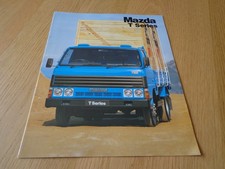 1985 MAZDA T SERIES PICK TRUCK BROCHURE (AUSTRALIAN)