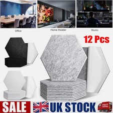 12x Acoustic Wall Panel Tiles