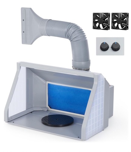 Airbrush spray booth with - booth,